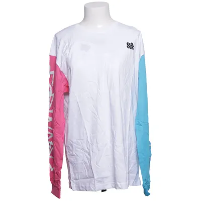 Langærmet t-shirt (Hvid, Pink, Blå) fra Kappa Bomuld