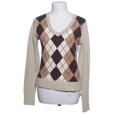 Pull-over (Beige, Marron, Blanc) de Joyx Acrylique, Laine de mouton