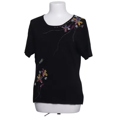 T-shirt (Svart, Flerfärgad) från Kriss Elastan, Viskos