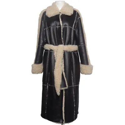 Shearlingjacka (Svart, Beige) från ASOS Design Polyester