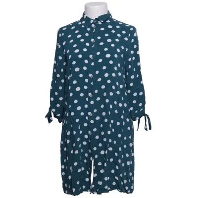Shirt dress (Blue, White) from Primark Viscose