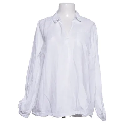 Vente skjorte (Hvid) fra New Look Maternity Bomuld, Linned