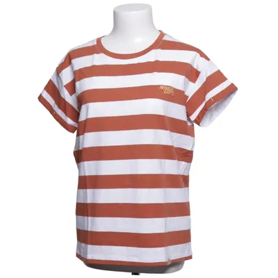 T-shirt (White, Brown) from Blendshe Cotton, Elastane