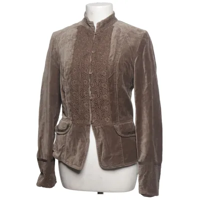 Blazer (Brun) fra Promod Bomuld, Polyester