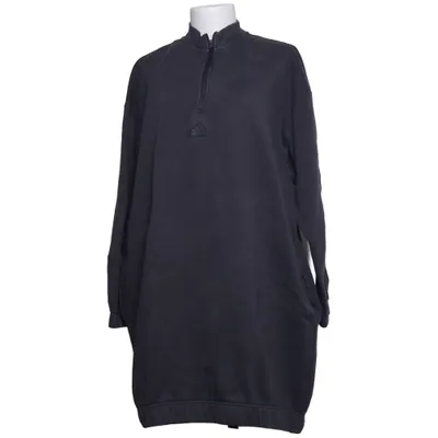 Kapuzenkleid (Grau) von Adidas Baumwolle, Recyceltes Polyester