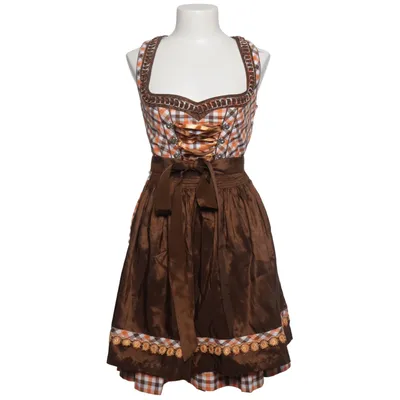 Dirndl (Bruin, Oranje, Wit) van Distler