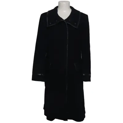 Coat (Black) from Maura by Claudia Sträter Cashmere, Polyamide, Wool