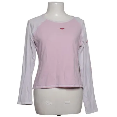 Baseball T-shirt (Pink, White) from Kangaroos Cotton, Elastane