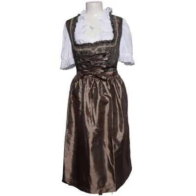 Dirndl (Green, White, Brown) from NABER Collection Cotton, Polyester