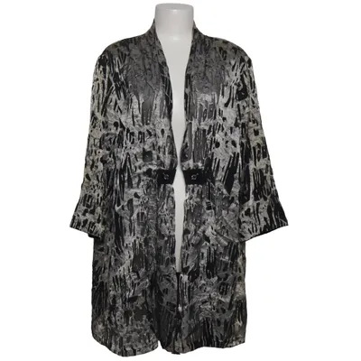 Cardigan (Sort, Grå) fra Mona Lisa Polyester, Viscose