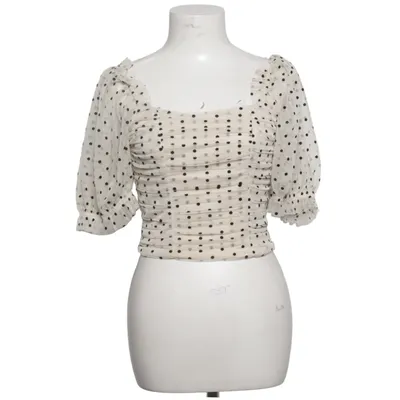 Crop top (Beige, Svart) från H&M Polyamid, Polyester