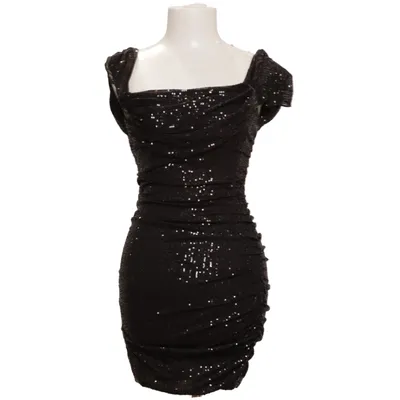 Robe de cocktail (Noir) de Parallel Lines Élasthane, Polyester
