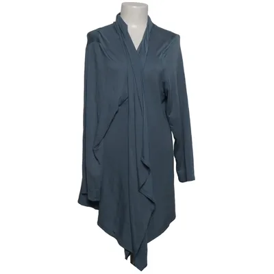 Strickjacke (Blau) von Bobeau Elasthan, Polyester, Viskose