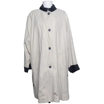 Raincoat (Beige, Black) from Ravens Polyester