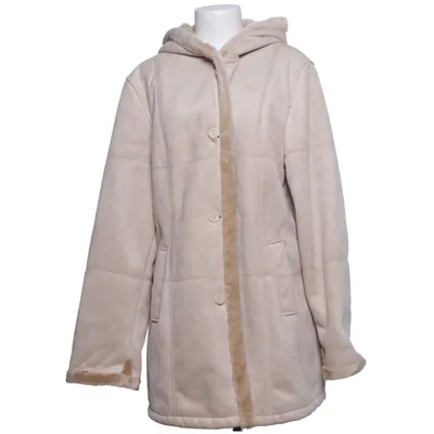 Shearling jacket (Beige) from Barisal Acrylic, Polyester