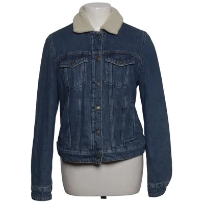 Gefütterte Jeansjacke (Blau) von America Today Baumwolle