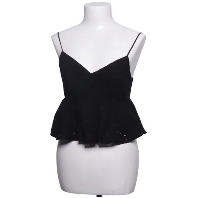 Peplum Top (Schwarz) von Glassons Baumwolle