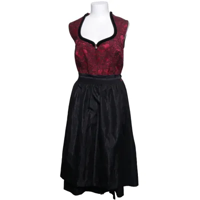 Dirndl (Röd, Svart, Flerfärgad) från Trachten Deiser Bomull, Elastan, Polyester, Viskos