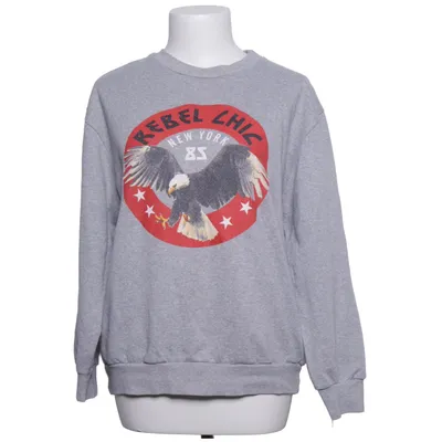 Sweatshirt (Grijs, Meerkleurig) van Pretty Body Elastaan, Polyester