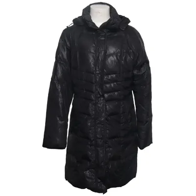 Down coat (Black) from Maul Down, Feather, Polyamide, Polyester