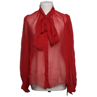 Strikblouse (Rood) van Dolce & Gabbana Zijde