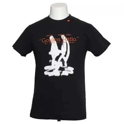 T-shirt (Sort, Hvid, Orange) fra Off-White Bomuld, Polyester