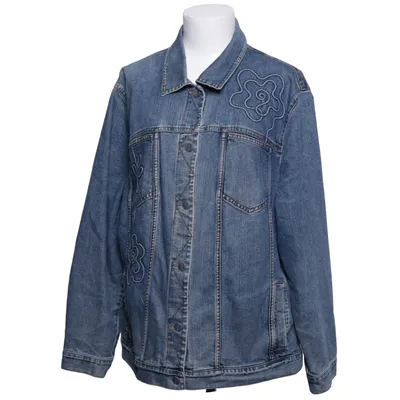 Denim jacket (Blue) from Samoon Cotton, Polyester