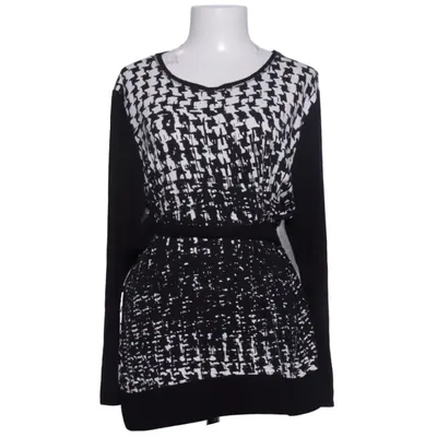 Long sleeve T-shirt (Black, White) from Hajo Elastane, Viscose