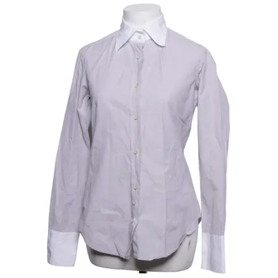 Shirt (White, Brown) from Aglini
