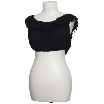 Crop top (Sort) fra Little white lies Viscose