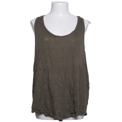 Tank Top (Green) from H&M Basic Linen