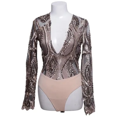 Body (Svart, Beige) från Boohoo Premium Elastan, Polyester