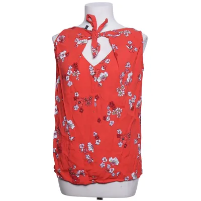 Top (Red, Multicolored) from Number One Elastane, Viscose