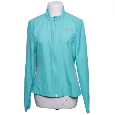 Sports jacket (Turquoise) from Adidas Running Polyester