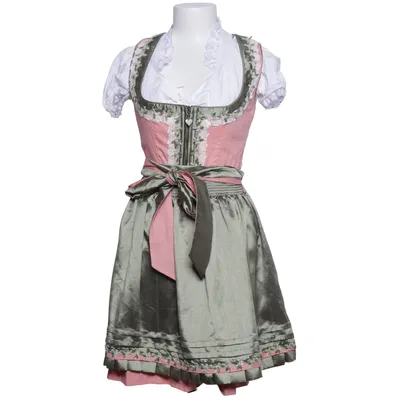Dirndl (Pink, Green, White) from Krüger Madl Cotton, Polyester
