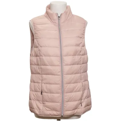 Doudoune sans manches (Rose) de Up Fashion Duvet, Plume, Polyamide