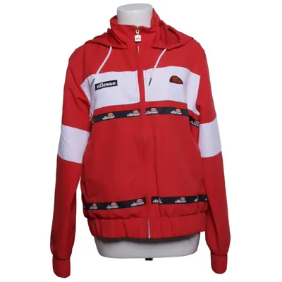 Träningsjacka (Röd, Vit, Svart) från Ellesse Polyester