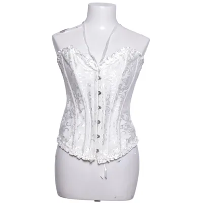 Corset (White) from Vacodo Elastane, Polyester