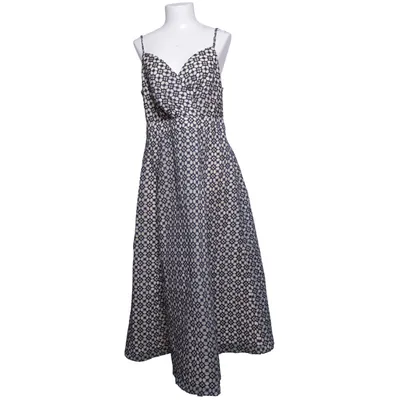 Dress (Blue, White) from Boden Modal, Polyester, Viscose