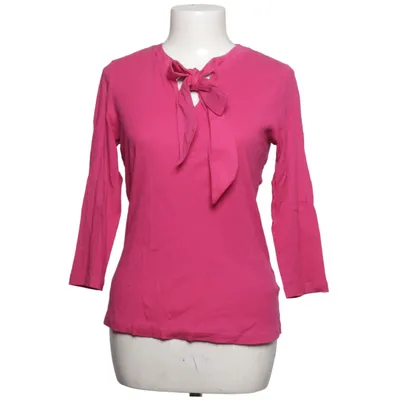 Pussy bow blouse (Pink) from Hessnatur Organic cotton