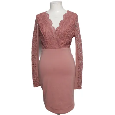 Dress (Pink) from Haute Monde Elastane, Polyester, Viscose