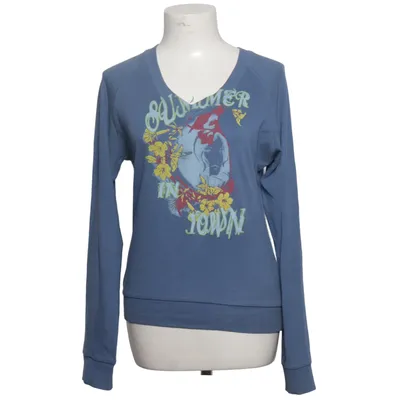 Sweatshirt (Blauw, Meerkleurig) van Blue One Katoen