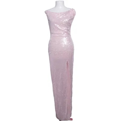 Aftenkjole (Pink, Sølv) fra PrettyLittleThing