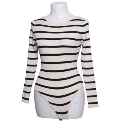 Body (Hvid, Sort) fra Drôle de Copine Bomuld, Viscose