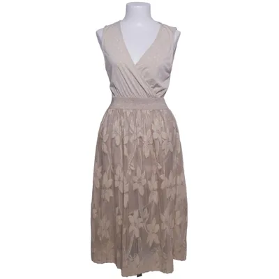 Jurk (Beige) van Firstage Elastaan, Polyester