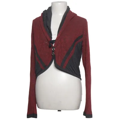 Cardigan (Rood, Grijs) van Sweater House Katoen, Polyester