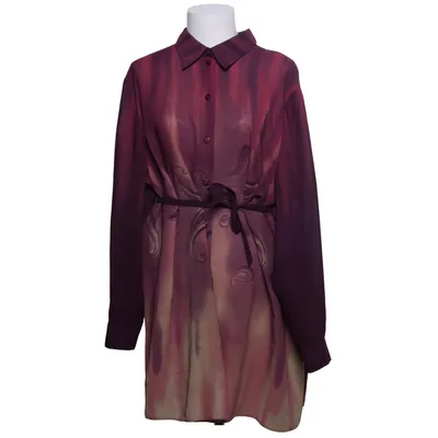 Blouse (Purple, Multicolored) from Cavita Collections Polyester