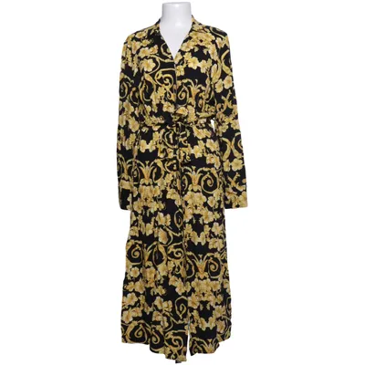 Shirt dress (Black, Yellow) from One More Story Viscose