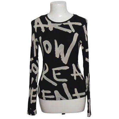 Langærmet t-shirt (Sort, Hvid) fra Desigual