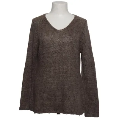 Strickpullover (Braun) von River Acryl, Mohair, Nylon, Wolle